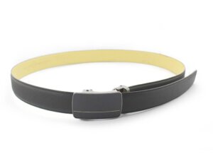 Dây nịt thắt lưng nam vân saffiano khóa trượt mẫu 5 001