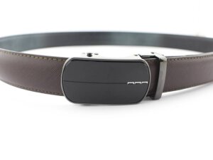 Dây nịt thắt lưng nam da vân khóa trượt mẫu 8 002