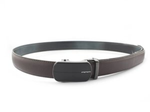 Dây nịt thắt lưng nam da vân khóa trượt mẫu 8 001