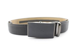 Dây nịt thắt lưng nam vân hạt khóa trượt mẫu 4 003