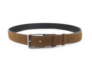 Dây nịt thắt lưng nam da lộn nhiều màu mẫu 40 001