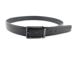 Dây nịt thắt lưng nam da bò con khóa kim mẫu 14 003