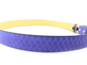 Dây nịt thắt lưng nam dập vân vảy cá giayhuyhoangvn mẫu IDK50 006