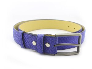 Dây nịt thắt lưng nam dập vân vảy cá giayhuyhoangvn mẫu IDK50 002