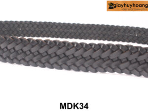 Dây nịt thắt lưng nam 3.0cm da đan xen nhiều mẫu MDK34 004