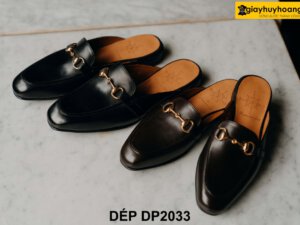 Dép suc da nam thời trang không gót DP2033 006