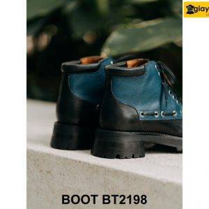 Giày da nam buộc dây phong cách mạnh mẽ Boot BT2198 003