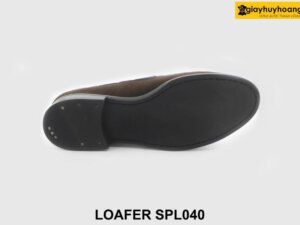[Outlet size 41] Giày lười da lộn nam chuông Loafer SPL040 006
