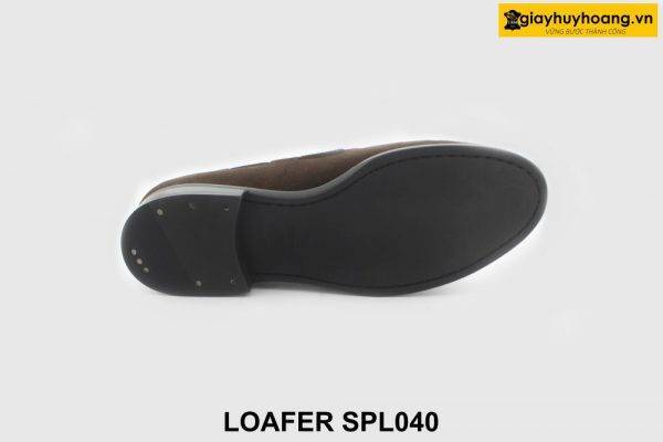 [Outlet size 41] Giày lười da lộn nam chuông Loafer SPL040 006