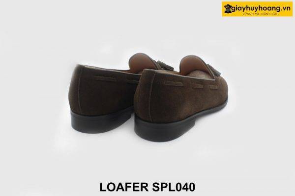 [Outlet size 41] Giày lười da lộn nam chuông Loafer SPL040 005