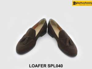 [Outlet size 41] Giày lười da lộn nam chuông Loafer SPL040 004