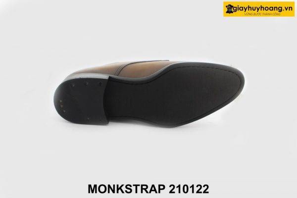 [Outlet size 38.5] Giày da nam cao cấp Monkstrap 210122 005