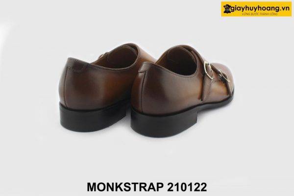 [Outlet size 38.5] Giày da nam hàng hiệu giá tốt Monkstrap 210122 004