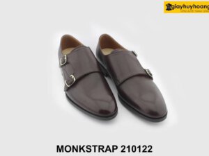 [Outlet size 38.5] Giày da nam cao cấp Monkstrap 210122 004