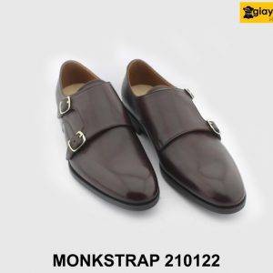 [Outlet size 38.5] Giày da nam cao cấp Monkstrap 210122 004