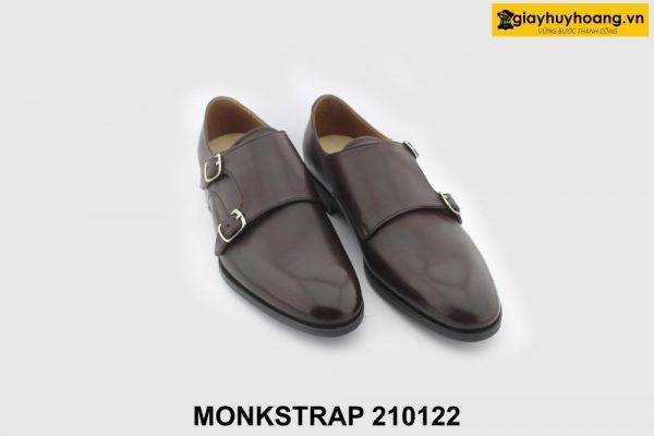 [Outlet size 38.5] Giày da nam cao cấp Monkstrap 210122 004