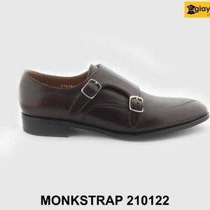 [Outlet size 38.5] Giày da nam cao cấp Monkstrap 210122 001