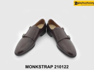 [Outlet size 38.5] Giày da nam cao cấp Monkstrap 210122 002