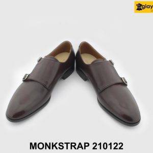 [Outlet size 38.5] Giày da nam cao cấp Monkstrap 210122 002