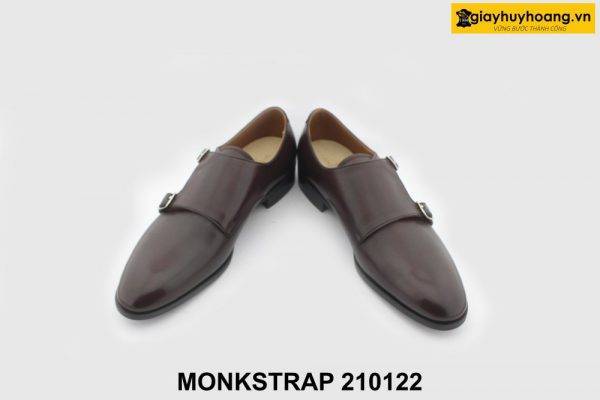 [Outlet size 38.5] Giày da nam cao cấp Monkstrap 210122 002