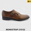 [Outlet size 38.5] Giày da nam hàng hiệu giá tốt Monkstrap 210122 001