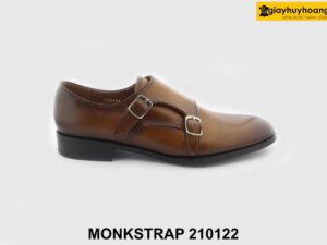 [Outlet size 38.5] Giày da nam hàng hiệu giá tốt Monkstrap 210122 001