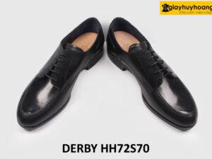Giày da nam công sở buộc dây slip toe Derby HH72S70 004