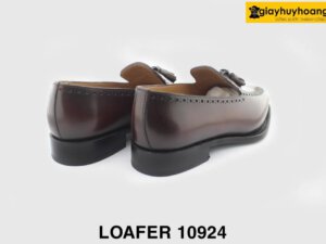 [Outlet size 37] Giày da lười nam đế da bò khâu Goodyear Loafer 10924 002