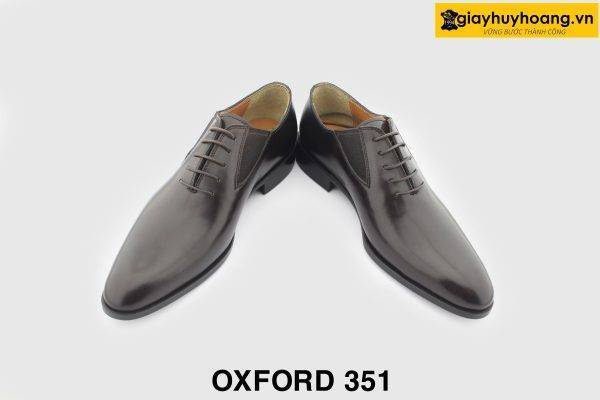 [Outlet size 39] Giày da nam màu nâu chính hãng Oxford 351 004