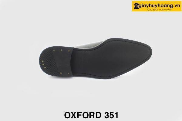 [Outlet size 39] Giày da nam màu nâu chính hãng Oxford 351 002