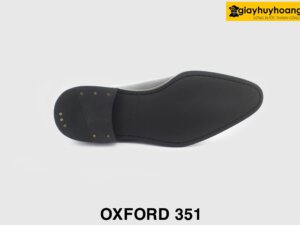[Outlet size 39] Giày da nam màu nâu chính hãng Oxford 351 002