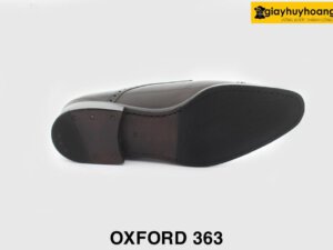 [Outlet size 40] Giày da nam phong cách 2 khóa Monkstrap 363 nâu 008