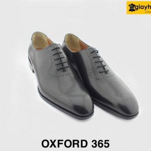 [Outlet size 44] Giày tây nam đẹp thời trang màu đen Oxford 365 003
