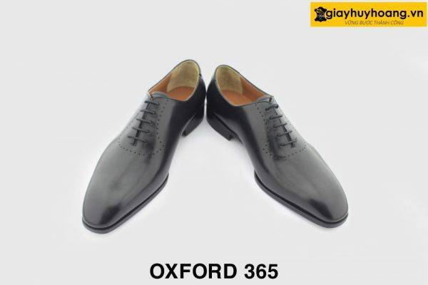 [Outlet size 44] Giày tây nam đẹp thời trang màu đen Oxford 365 002