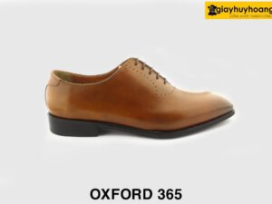 [Outlet size 41] Giày da nam màu bò Oxford Wholecut 365 001