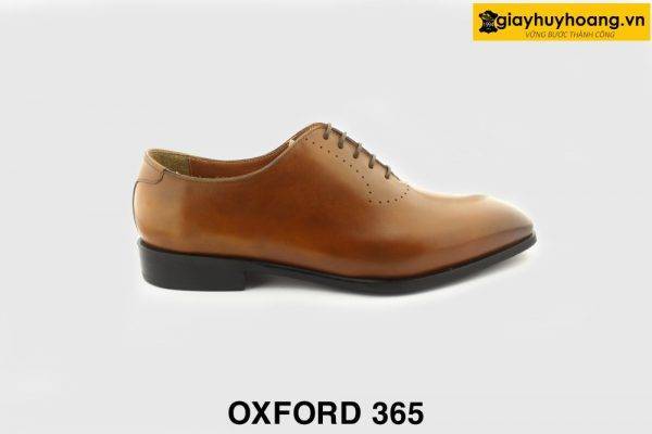 [Outlet size 41] Giày da nam màu bò Oxford Wholecut 365 001