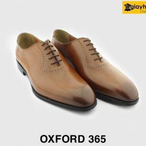 [Outlet size 41] Giày da nam màu bò Oxford Wholecut 365 004