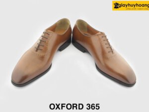 [Outlet size 41] Giày da nam màu bò Oxford Wholecut 365 003