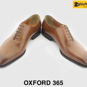 [Outlet size 41] Giày da nam màu bò Oxford Wholecut 365 003