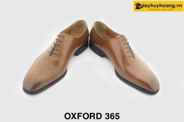 [Outlet size 41] Giày da nam màu bò Oxford Wholecut 365 003