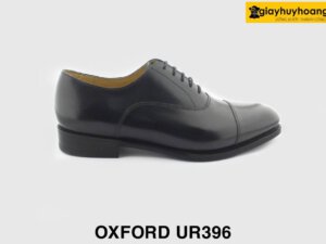 [Outlet] Giày tây nam đế da bò màu đen Oxford UR396 001
