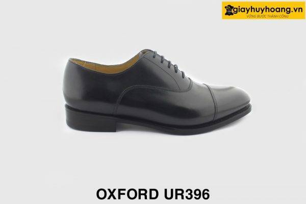 [Outlet] Giày tây nam đế da bò màu đen Oxford UR396 001
