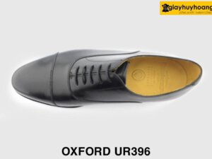 [Outlet] Giày tây nam đế da bò màu đen Oxford UR396 005