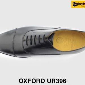 [Outlet] Giày tây nam đế da bò màu đen Oxford UR396 005