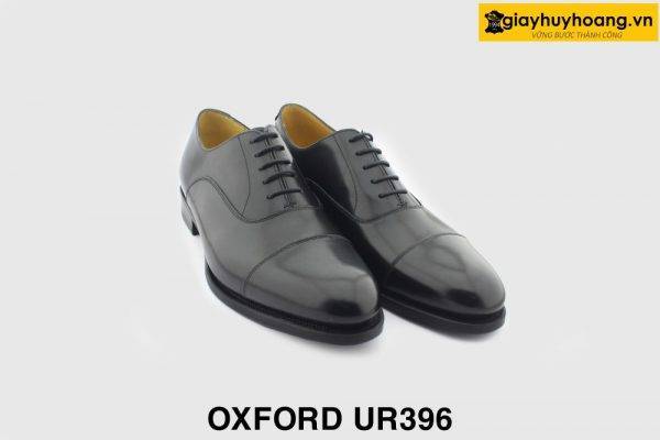 [Outlet] Giày tây nam đế da bò màu đen Oxford UR396 004