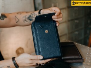 Ví đựng điên thoại nam da bò T208 0055