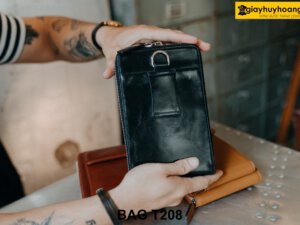 Ví đựng điên thoại nam da bò T208 002