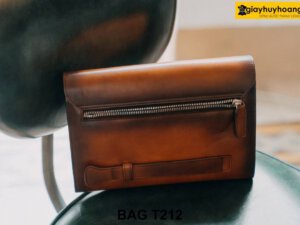 Ví cầm tay nam da bò Patina đựng hồ sơ công sở T212 004