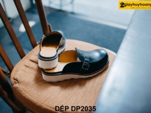 Dép suc da nam hàng hiệu chính hãng DP2035 003