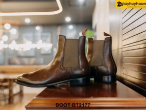 Giày da nam thuộc da thảo mộc ChelseaBoot BT2177 004
